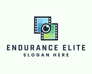 Video Filmstrip Studio logo design