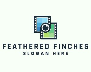 Video Filmstrip Studio logo design