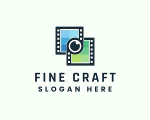 Video Filmstrip Studio logo design