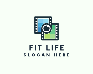 Video Filmstrip Studio logo design