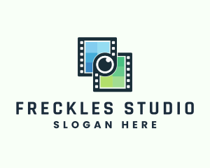 Video Filmstrip Studio logo design