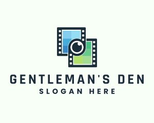 Video Filmstrip Studio logo design