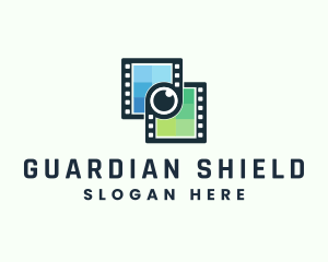 Video - Video Filmstrip Studio logo design