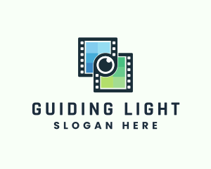 Video Filmstrip Studio logo design