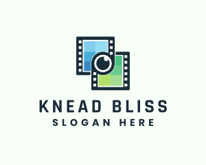 Video Filmstrip Studio logo design