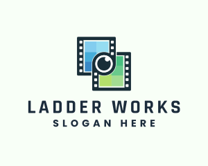 Video Filmstrip Studio logo design