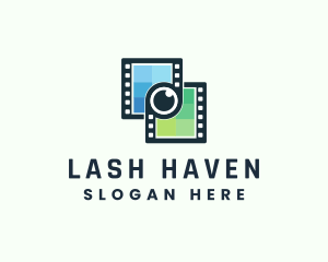 Video Filmstrip Studio logo design