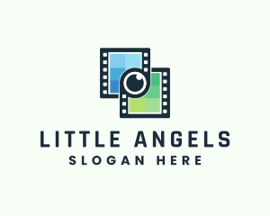 Video Filmstrip Studio logo design