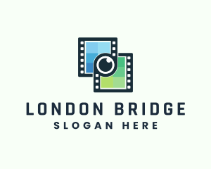 Video Filmstrip Studio logo design