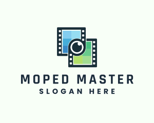 Video Filmstrip Studio logo design