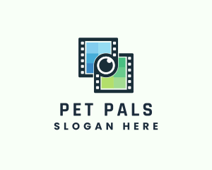 Video Filmstrip Studio logo design