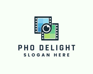 Video Filmstrip Studio logo design