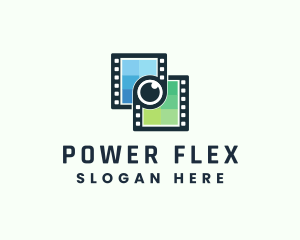 Video Filmstrip Studio logo design