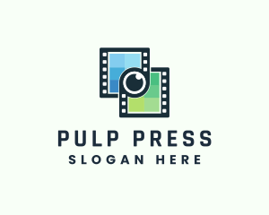 Video Filmstrip Studio logo design