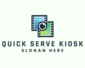 Video Filmstrip Studio logo design