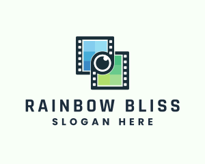 Video Filmstrip Studio logo design