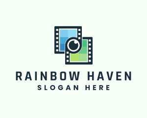 Video Filmstrip Studio logo design