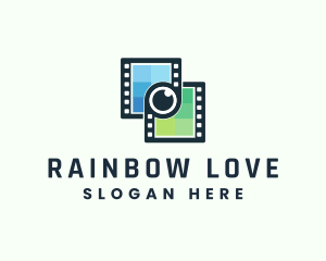 Video Filmstrip Studio logo design