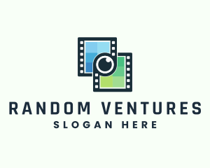 Video Filmstrip Studio logo design