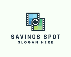 Video Filmstrip Studio logo design