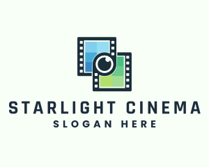 Video Filmstrip Studio logo design