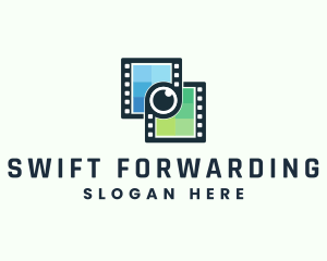 Video Filmstrip Studio logo design