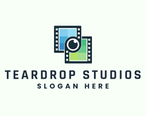 Video Filmstrip Studio logo design