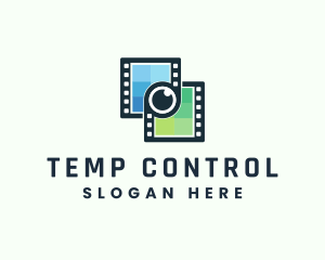 Video Filmstrip Studio logo design