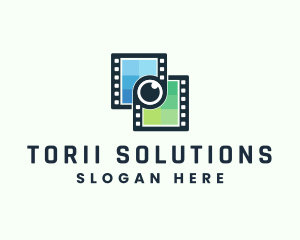 Video Filmstrip Studio logo design