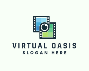 Video Filmstrip Studio logo design