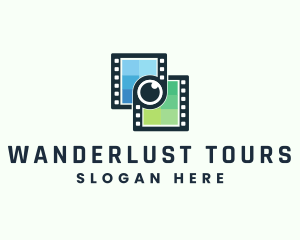 Video Filmstrip Studio logo design