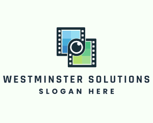 Video Filmstrip Studio logo design