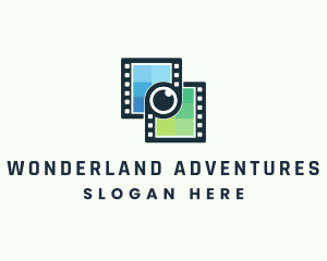 Video Filmstrip Studio logo design