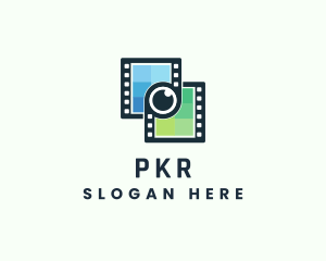 Video Filmstrip Studio logo design