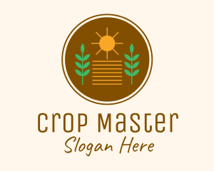 Sunshine Harvest Farm logo design