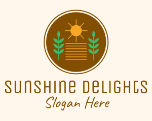 Sunshine - Sunshine Harvest Farm logo design