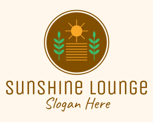 Sunshine Harvest Farm logo design