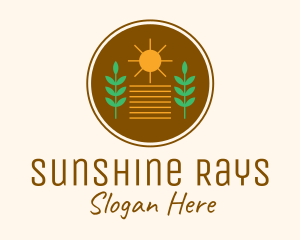 Sunshine Harvest Farm logo design