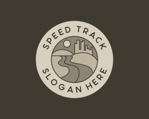 Track - Pathway Road Trip logo design
