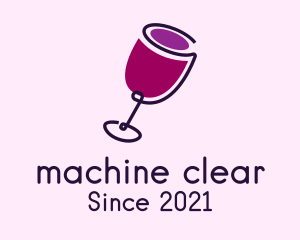 Liquor Store - Wine Drink Glass logo design