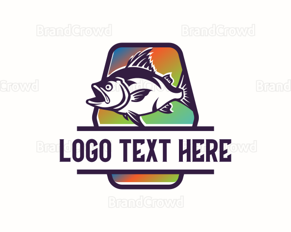 Fisherman Fishing Angler Logo