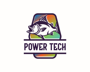 Fisherman Fishing Angler Logo