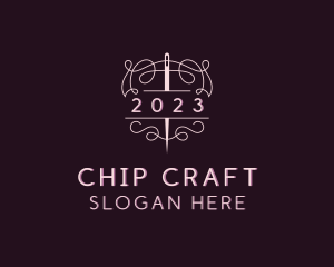 Craft Needle Thread logo design