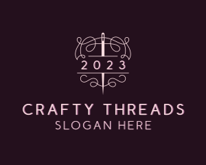 Craft Needle Thread logo design