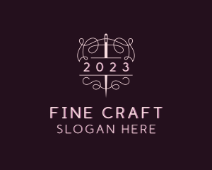 Craft Needle Thread logo design