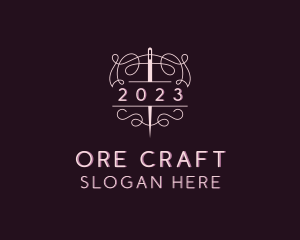 Craft Needle Thread logo design