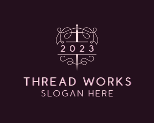 Thread - Craft Needle Thread logo design