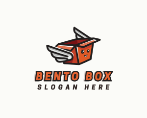 Winged Box Logistics logo design