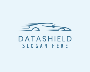 Rideshare - Fast Race Car Drive logo design