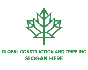 Polygon Canada Leaf Logo